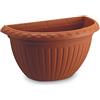 CAPALDO VASO IN PLASTICA A MURO CM. 40X22H.
