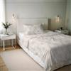 Italian Bed Linen Set Copripiumino Singolo River, lavorato in Italia - Parure Copri Piumino - Sacco Piumone 150x200cm con Doppia Patella e Federe Cuscino (Singolo, kura)