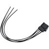Ruimou 1Pcs Connettore Del Cablaggio Del Fanale Posteriore Dell'auto A 4Pin OE 4733242 Lunghezza Del Cavo 20cm Compatibile Con Saab 93 9-3/Compatibile Con Vauxhall Ecc