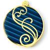 Acotis Jewellery Blue Shiz Logo Pin Badge (Wicked Movie 2024)