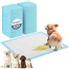 Chumix Tappetini Igienici per Cani 60x60cm 100pezzi Tappetini Assorbenti con Antiodore, Struttura 6 Strati Anti-Perdite, per Cuccioli, Cani Anziani e Casi di Incontinenza