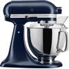 Kitchenaid Planetaria - Artisan - Robot da Cucina con testa inclinabile e 7 accessori - 4.8 L - Impastatrice - Color Ink blue