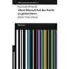 Hannes Fricke H "Kein Mensch hat das Recht zu gehorchen". Zwei Inter (Tascabile)