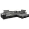 Menzzo Antoni Divano Letto, Legno, Nero/Grigio 200