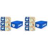 Mellin 12 Omogeneizzati Pesce con Verdure, 100% Naturale, 8 x 80 g Platessa, 8 x 80 g Orata e 8x 80 g Spigola - 24 Vasetti x 80 g (Confezione da 2)
