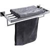 Turs 20-Inch bagno asciugamano armadio dati deposito organizzatore ometto cucina Mensole per asciugamani SUS 304 Acciaio inossidabile, Lucidata, Q7008P-50CM