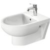 Duravit No.1 bidet mural, avec trop-plein, 1 trou pour robinet, 370x540mm, blanc, 2279150000, 2279150000
