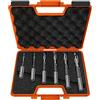 CMT ORANGE TOOLS CMT 161.001.00 Set con 6 Punte Elicoidali per Mortasare, Grigio