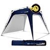 Lumaland Outdoor Padiglione 2,5 x 2,5 m | Impermeabile e protezione UV | Tenda da giardino INCL. 1 x pannello laterale & borsa & picchetti | Tenda da campeggio e ricezione robusta | Montaggio rapido