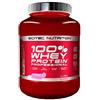 Scitec Nutrition 100% Whey Protein Professional con aminoacidi chiave extra e enzimi digestivi, non contiene zuccheri aggiunti, 2.35 kg, Fragola