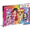 Clementoni - 29776 - Supercolor Puzzle - Rainbow High - 180 pezzi - Made in Italy, puzzle bambini 7 anni, puzzle cartoni animati, puzzle bambina