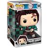 Funko POP! Jumbo: Demon Slayer - Tanjiro - Figura in vinile da collezione - Idea regalo - Prodotto ufficiale - Giocattoli per bambini e adulti - Modello di figura per collezionisti ed esposizione