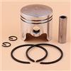 SAANICH Set di anelli for spinotto pistone da 40 mm adatto for 40-5 43cc BC430 CG430 1E40F-5 Decespugliatore Trimmer Tosaerba 10 mm Pin
