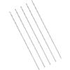 GsLxx Punte elicoidali extra lunghe con gambo dritto, estensione da 3 mm, in acciaio ad alta velocità, lunghezza 250 mm, per legno, plastica, alluminio, ferro, rame (5 pezzi)