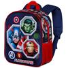 KARACTERMANIA Marvel Avengers Assemble-Zainetto 3D Elite, Multicolore, 25 x 30 cm, Capacità 7 L