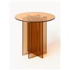 Westwing Collection Tavolo rotondo in vetro Anouk, varie misure