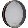 Sonic Energy Ocean Wave Drum - Sea Drum 16 Pollici Vegan - Suono delle onde per meditazione, yoga, viaggi sonori, percussioni - Ocean drum con due pelli - Quercia del Siam, marrone (WD16WB-WH)