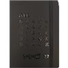 school Agenda Black Smemo Giornaliera 2027 12 Mesi 17x12 cm + Omaggio Portachiavi
