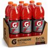 Generico Per Gatorade 1,5 Litri x 6 Bottiglie Bevanda Isotonica con Sali Minerali per Sport e Idratazione Gusti Arancia, Arancia Rossa e Limone Drink Sportivo per Allenamento, Corsa e Palestra (Arancia Rossa)