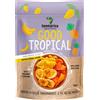 SweetAfrica Original Goodness SweetAfrica - Good Tropical mix - Chips di Mango, Ananas e Banana essiccati, snack frutta secca (480gr) - 80g x 6pz