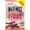 Wild West Steak Strips, 25g Original, carne secca proteica, snack proteico Beef Jerky, carne essiccata di manzo