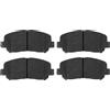 TRW GDB3562 Pastiglie Freno Set di 4 para Mazda CX-5 SUV (KE, GH) 2011-2017 Assale anteriore e Altri Veicoli