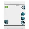 Cecotec Lavastoviglie Libera Installazione 60cm 16 Coperti WiFi Bolero Aguazero 7000 Matt White Glass Connected. Inverter Plus Duo, 16 Programmi, Vassoio Posate, Controllo Vocale, Pulizia Impeccabile