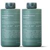 Lumin - Shampoo per il recupero della cheratina da uomo, confezione da 2: reidratare i capelli secchi, danneggiati e aumentare la crescita dei capelli, formulato con olio per foglie di tea tree
