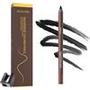 fdsmall Impermeabile Eyeliner Matita, Impermeabile Gel Eyeliner Pen, Longa durata & Smugge-proof Eye Makeup Matite con Sharpener Water Line Eye liner per gli occhi sensibili (05 Black)
