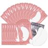 GLAMLASH 100 Paia Patch Occhi per Extension Ciglia Gel Patches per Lash Tech(V Pads,ROSA）