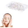 Comioke 100PCS Compresse per maschera facciale Naturale Fai da Te in Cotone Panno di Cotone di Compressione Maschera Foglio Maschera DIY Monouso Maschere viso in Tessuto Skin Care Maschere