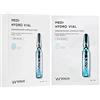 Wonjin Effect Medi Hydro Vial Mask (10 sheets x 1.05 oz) Deep Hydration with Hyaluronic Acid and Marine Collagen Korean Skincare Cosmetics Mask Sheet