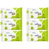 Generico Salviette Citronella - Salviette Umidificate Profumate con Vitamina E - Senza Alcool - Ideali per Esterno, Campeggio, Viaggi e Protezione Quotidiana - 6 Unita da 15 pezzi