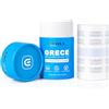 EMALLA GRECE Pellicola Tatuaggi Impermeabile 10cm*10m Ultrasottile 0.01mm Rotolo Bassa Lucentezza Cerotti Impermeabili Cura Post-Tatuaggio