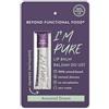 BEYOND FUNCTIONAL FOOD Tallow Carnivore Lip Balm 6 ml, Balsamo labbra 100% di origine animale, PURE Balsamo con Sego Bovino & Olio di Emù, senza plastica, senza oli vegetali