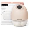 Suavinex, Tiralatte portatile, Tiralatte a mani libere, Senza cavi, con batteria, 3 modalità e 9 intensità di aspirazione, con adattatori, custodia e spazzolino, schermo LED, serbatoio da 180 ml