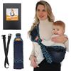 GUBBY GUPS® Marsupio Ergonomico V3.0 per Neonati e Bambini - Fascia Porta Bebè Pratica per Uso Quotidiano - Fino a 15 kg