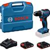 Bosch Professional Bosch PRO 18V System Trapano-avvitatore a batteria GSR18V-52 (incl. batteria GBA 18V 2.0Ah, GAL 18V-20, L-case)