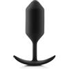 B-Vibe Bv-009Blk Snug Plug 3 Black Os - 450 G