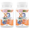 Healthy Fusion X3 Curcuma con Glucosamina, Condroitina e Collagene | Potente Anti-Infiammatorio e Antidolorifico Naturale | Elimina i Dolori Muscolari | Articolazioni e Ossa 90 Capsule