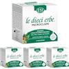 ESI - Le Dieci Erbe Microclismi con Aloe Vera, Malva e Propoli, per la Regolarità del Transito Intestinale, Protegge e Dona Sollievo da Irritazione e Stipsi, 6x10 g (Confezione da 4)