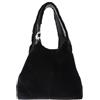 Coccinelle borsa shopper borsa a tracolla C-Easy Synthetic Fur Shopper Noir/Noir nero