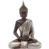 Deco 79 Thai Buddha in Meditazione Peace Harmony Statue, 20,3 cm H