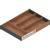 blum AMBIA-LINE portaposate | organizer cassetto premium per cucine e mobili moderni | protegge, ordina e organizza posate con chiarezza | con piedini antiscivolo | 42×30×5 cm | Noce Tennessee