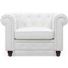 Menzzo Contemporain Poltrona per divano 80 x 110 x 72 cm contemporaneo bianco
