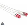 S-CONN maximum connectivity Cavo patch cat6A S/FTP PIMF Bianco senza alogeni 10m