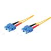 S-CONN maximum connectivity Cavo patch duplex SC/SC 9/125µ, OS1/OS2 giallo 15m
