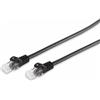 Eneroid Cavo patch RJ45 CAT 7 cavo grezzo U/UTP, nero, 20 m