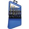 BGS technic BGS Set di estrattori per viti e punte per trapano sinistre HSS nitrurato al titanio 2 - 7,5 mm 10 pezzi - 6780