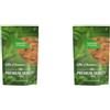 NATURA D'ORIENTE - Zenzero Naturale Disidratato Senza Zucchero alla LIQUIRIZIA 500g | Prima Qualità | Senza Anidride Solforosa e Conservanti (Confezione da 2)